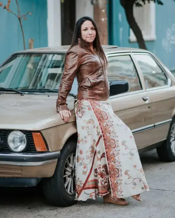 Chaqueta Cande Café