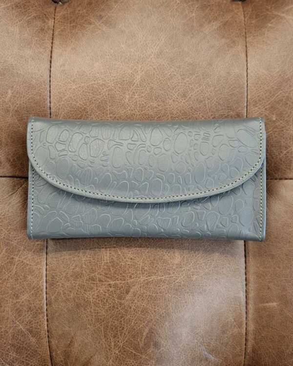 Billetera cuero mujer grande