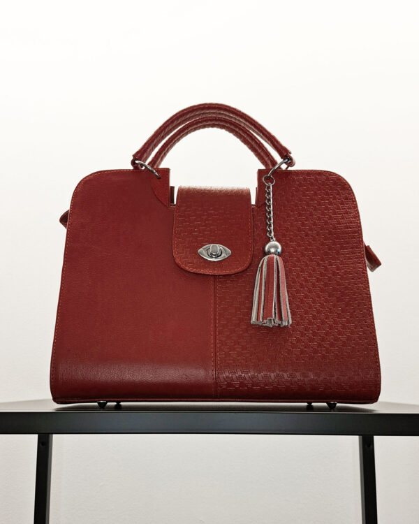 Cartera de cuero Valentina