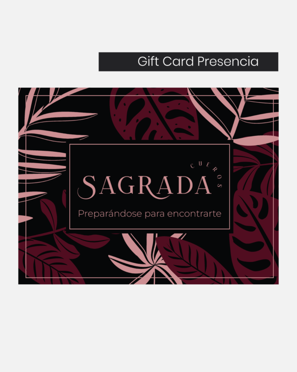 Gift Card Digital Sagrada Presencia