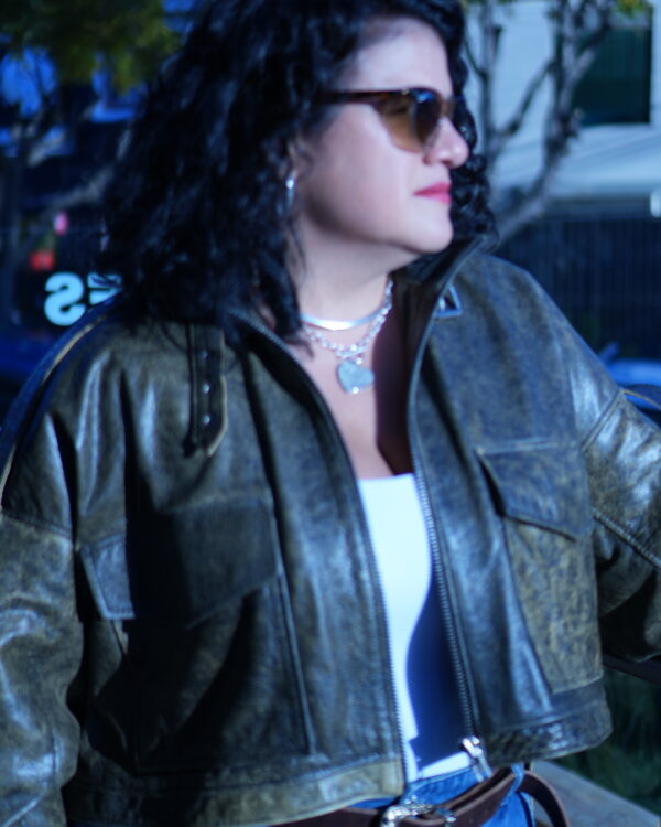 Chaqueta de cuero Jessica